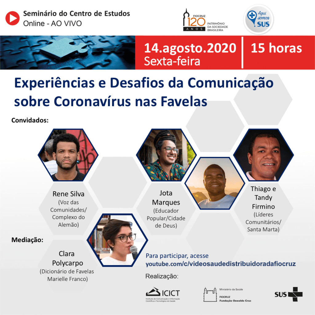 Experiências e Desafios da Comunicação sobre Coronavírus nas Favelas